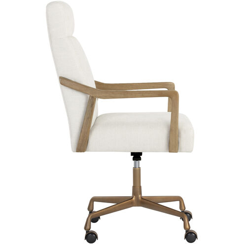 Collin Natural / Heather Ivory Tweed Office Chair